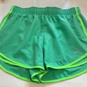 Nike Women's Green Running Shorts